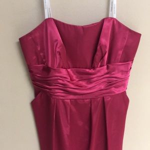 Strapless formal dress
